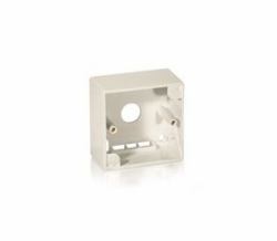 Equip 760302 κουτί εξόδου Λευκός [Άσπρος] (Keystone System Surface - Mounting Back Box - Warranty: 12M)