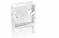 Equip 125560 κουτί εξόδου Λευκός [Άσπρος] (Universal surface mounting box - Universal Surface Mounting - Back Box, 80 mm, 80 mm, 35 mm, 56 g, 95 mm, 85 mm - Warranty: 12M)