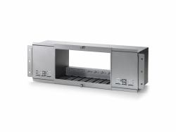 LevelOne POC-4001 πλαίσιο εξοπλισμού δικτύου 4U Αλουμίνιο [Αργύλιο] (8-BAY MEDIA CONVERTER CHASSIS - 8-Slot Media Converter - Chassis, 100-240 V, 50 - 60 Hz,...