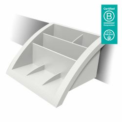 Dataflex Viewmate Επιτραπέζια εργαλειοθήκη/ δίσκος γραφείου με ράγες (Dataflex Viewmate utensil tray - option 170 - white [5Years warranty])