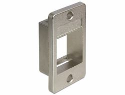 DeLOCK 86213 socket-outlet Metallic (Delock Keystone Mounting for enclosure)