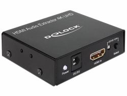 DeLOCK 62692 AV extender AV receiver Black (DeLOCK - HDMI audio signal-udtrÃ¦k)