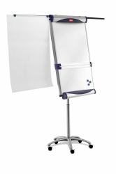 Nobo Classic Ανεξάρτητος [μη ενσωματωμένος] 1000 x 700 mm Μπλε, Άργυρος (Nobo 1901920 Impression Pro Nano Clean Mobile Flipchart Easel including extendable arms)