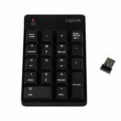 LogiLink ID0120 αριθμητικό πληκτρολόγιο Laptop RF Wireless Μαύρος [Μαύρο] (Keypad, wireless 2.4G, 18 - Keys, black ID0120, RF - Wireless, Notebook, 2.4 GHz, 10 m, B...