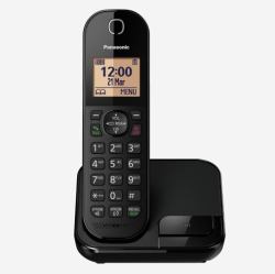 Panasonic KX-TGC412EB telephone DECT telephone Caller ID Black (PANASONIC KX-TGC412EB)