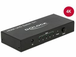 DeLOCK 18685 διακόπτης βίντεο HDMI (Delock HDMI UHD Switch 5 x HDMI in > 1)