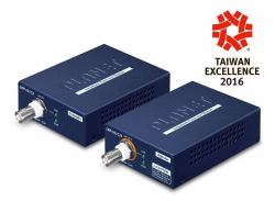 PLANET LRP-101C-KIT επεκτατικό δικτύου Πομπός & δέκτης δικτύου Μπλε 10, 100 Mbit/s (1-PORT LONG REACH POE OVER - Coax Ext Kit LRP-101CH+CE - -20 to 70 Degree...