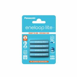 Panasonic BK-4LCCE/4BE ανταλλακτικό τηλεφώνου Μπαταρία (1x4 Eneloop Lite - Micro AAA 550 mAh - Warranty: 12M)