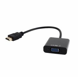 Gembird A-HDMI-VGA-03 προσαρμογέας καλωδίου βίντεο 0,15 m HDMI Τύπο...