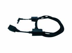 Zebra CBL-DC-388A1-01 καλώδιο ρεύματος Μαύρος [Μαύρο] 1,8 m (CABLE ASSEMBLY POWER - 12VDC 4.16A)