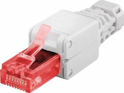 Microconnect KON520TL ενωτικό καλωδίων RJ-45 Λευκός [Άσπρος] (Tool-free RJ45 CAT 6 connector - CAT 6 UTP[unshielded] - For stranded and solid inner conductor [AWG 22 to 2...