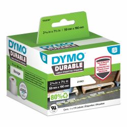 DYMO LW - LW Durable Labels - 59 x 190 mm - 1933087 Λευκός [Άσπρος] Αυτοκόλλητη ετικέτα εκτυπωτή (Dymo 1933087 LW Durable Large Shelving label 59mm x 190mm Bla...