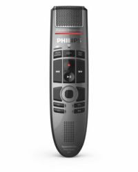 Philips 4000 series SMP4000 Μαύρος [Μαύρο], Γκρι, Μεταλλικός, Περλ (Philips SMP4000 SpeechMike Premium Air Push Button Dictation Microphone)