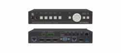 Kramer Electronics VP-440H2 διαβαθμιστής βίντεο (VP-440H2 - Compact 5&ndash;Input 4K60 4:4:4 Presentation Switcher / Scaler with HDBaseT & HDMI Simultaneous Outputs)