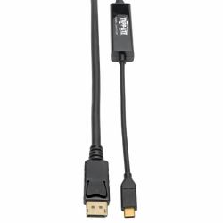 Tripp Lite U444-010-DP USB-C to DisplayPort Active Adapter Cable [M/M], 4K 60 Hz, 10 ft. [3.1 m] (USB-C to DisplayPort Active Adapter Cable [M/M], 4K 60 Hz, 10 ft. [3.1 m] U444-010-DP)