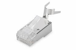 Digitus Modular Plug for Round Cable, CAT 6A, shielded, Pass through connector (CAT 6A Modularstecker, 8P8C)