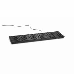DELL KB216 πληκτρολόγιο Παγκόσμιος USB QWERTY UK International Μαύρος [Μαύρο] (Dell USB Chiclet QuietKey Keyboard [UK])