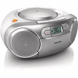 Philips AZ127/12 συσκευή αναπαραγωγής CD Γκρι Φορητό CD player (Achine Az127/12 - Warranty: 12M)