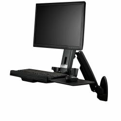 StarTech.com WALLSTS1 επιτραπέζιος χώρος εργασίας (WALL MOUNTED SIT STAND DESK FOR - ONE MONITOR UP TO 24IN - ADJUSTA)