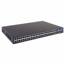 HP HPE ProCurve 5500-48G Διαχειρίσιμος 19U Μαύρος [Μαύρο] 