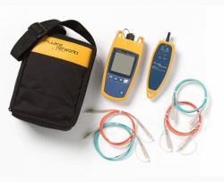 Fluke FQM-100-M-VFL network cable tester Fiber cable tester Yellow, Blue (FLUKE FIBER QUICKMAP KIT)