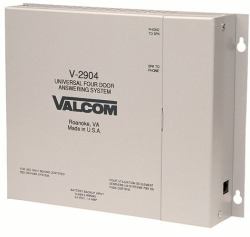 Valcom V-2904 σύστημα ενδοεπικοινωνίας (VALCOM V-2904 FOUR ZONE DOOR ANSWER UNIT)
