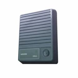 Valcom V-1074 σύστημα ενδοεπικοινωνίας Γκρι (VALCOM V-1074 SURFACE MOUN DOORPLATE SKR)
