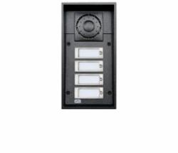2N Telecommunications 9151104W Μαύρος [Μαύρο] σύστημα ενδοεπικοινωνίας (2N FORCE IP 4 BUTTON & 10W SPEAKER)
