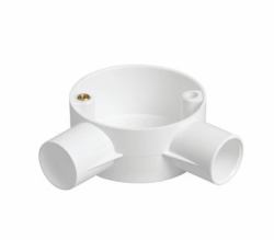 Titan CJB202WA εξάρτημα μικροαγωγών οπτικών ινών (TITAN 20MM 2 WAY ANGLE BOX WHITE)