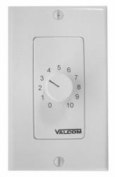 Valcom V-2992-W έλεγχος έντασης ήχου Περιστροφικός έλεγχος έντασης (VALCOM WALL MOUNT VOLUME CONTROL V-2992W)