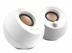 Creative Labs Pebble Λευκός [Άσπρος] Καλωδιωμένος [Ενσύρματος] 4,4 W (CREATIVE PEBBLE 2.0 SPEAK Whit 51MF1680AA001)