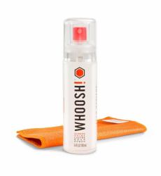 WHOOSH! Go XL Mobile phone/Smartphone Κιτ καθαρισμού εξοπλισμού 100 ml (GO XL 100ml 600 sprays w.cloth - Non Toxic Safe for all screens - Anti Static resists smudges - Warran...