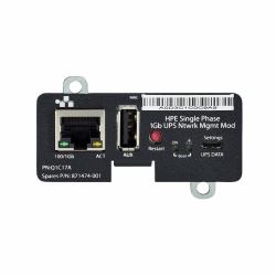 HPE Single Phase 1Gb UPS Network Management Module τροφοδοτικό αδιάλειπτης παροχής ισχύος [UPS] 5 kVA (SINGLE PHASE 1G UPS NTWRK-STOCK - IN)