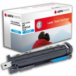 AgfaPhoto APTHPCF411AE τόνερ 1 τεμάχια Κυανός [Κυανό] 