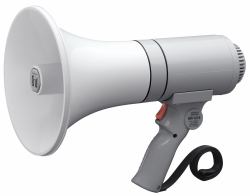 TOA ER-1215 Υπαίθρια 23W Γκρι μεγάφωνο (ER-1215 Handheld Megaphone, 15W, Grey, Range 315m)