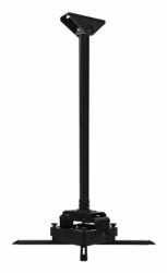 B-Tech BT893-FD ανάρτηση προβολέα Ανώτατο όριο Μαύρος [Μαύρο] (BTEBT893 + BTEBT7808B + BTEBT7850-15B - Bundle - Heavy Duty Projector Ceiling Mount with Micro-A...