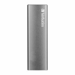 Verbatim Vx500 240 GB USB Type-C 3.2 Gen 2 [3.1 Gen 2] Άργυρος (SSD 240GB, External Drive - USB 3.1, Vx500 G2 - Warranty: 24M)