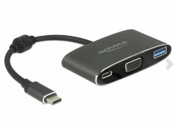DeLOCK 62992 κάρτα γραφικών USB 3840 x 2160 εικονοστοιχεία Γκρι (Delock - ekstern videoadapter - VL101)