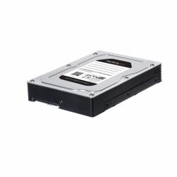 StarTech.com 25SATSAS35HD drive bay πίνακας 8,89 cm [3.5"] Πάνελ μεταφοράς Μαύρος [Μαύρο], Άργυρος (2.5 TO 3.5 HARD DRIVE ADAPTER - FOR SATA AND SAS SSDS/HDDS)