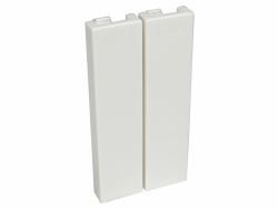Cables Direct AV-MODQBLANK switch plate/outlet cover (CDL 2x Euromod Quarter Blanks)
