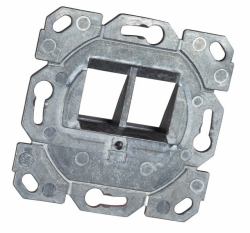 EFB Elektronik ET-25111K αξεσουάρ outlet box Αλουμίνιο [Αργύλιο] (TRAGRING UMLAUFEND 2-PORT FR - KEYSTONES DESIGNFHIG TAE)