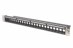 Digitus DN-91411-LF πίνακας συνδέσεων 1U (MODULAR PANEL FOR KEYSTONE 1U RACK)