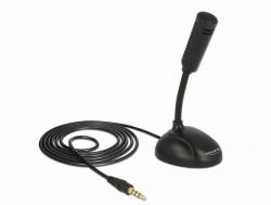 DeLOCK 65872 μικρόφωνο Μαύρος [Μαύρο] Μικρόφωνο κινητού τηλεφώνου/smartphone (DeLOCK - mikrofon)