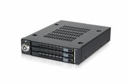 Icy Dock MB993SK-B drive bay πίνακας 2,5/3,5" Πάνελ μεταφοράς Μαύρος [Μαύρο] (Drive Bay Panel 2.5/3.5 - Carrier Panel Black - Warranty: 24M)