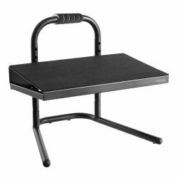 LogiLink EO0007 υποπόδιο Μαύρος [Μαύρο] (Footrest, free-standing and - adjustable - Warranty: 48M)