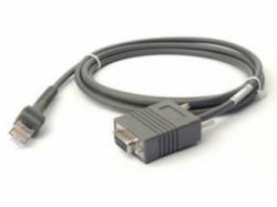 Zebra CBA-R01-S07PBR σειριακό καλώδιο Γκρι 2,1336 m RS232 DB9 (CABLE RS232 DB9F 7FT[2M]ST - TXD-2 W/TTL CURR LIMIT PROTECT)