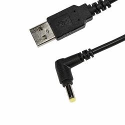 Socket Mobile TO DC PLUG CHARGING CABLE 1.5M Μαύρος [Μαύρο] 1,5 m USB A 