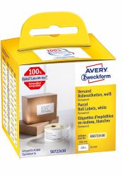 Avery AS0722430 αυτοκόλλητη ετικέτα Ορθογώνιο παραλληλόγραμμο Μόνιμο Λευκός [Άσπρος] 220 τεμάχια (Avery Zweckform - etiketter - 22...