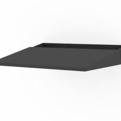 Func Mobile Shelf - Black - Warranty: 24M