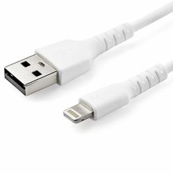 StarTech.com RUSBLTMM1M καλώδιο Lightning 1 m Λευκός [Άσπρος] (USB TO LIGHTNING CABLE CHARGING CABLE)